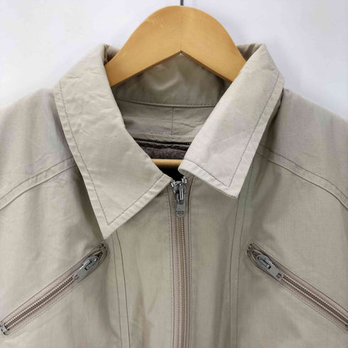 ロンドンフォグ LONDON FOG 80S 英国製生地 裏地 ボア ライナー付き ワーク ジャケット ブルゾン IDEAL ジップ メンズ 42