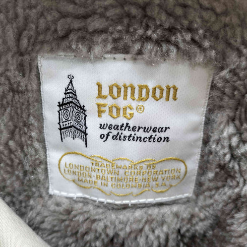 ロンドンフォグ LONDON FOG 80S 英国製生地 裏地 ボア ライナー付き ワーク ジャケット ブルゾン IDEAL ジップ メンズ 42