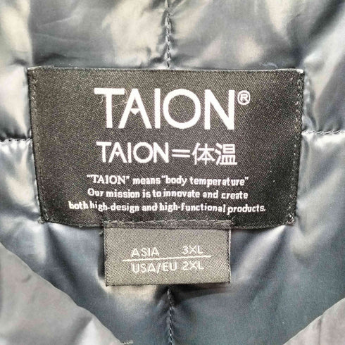 タイオン TAION ベーシックダウンコーチジャケット メンズ 3XL