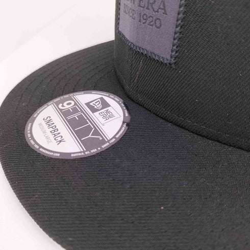 ニューエラ NEW ERA 9FIFTY BLACK WOVEN PATCH メンズ MEDIUM/LARGE