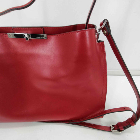 ジャンニキャリーニ GIANNI CHIARINI GENIUNE LEATHER イタリア製 2WAY レザー ハンド バッグ ショルダー バッグ レディース
