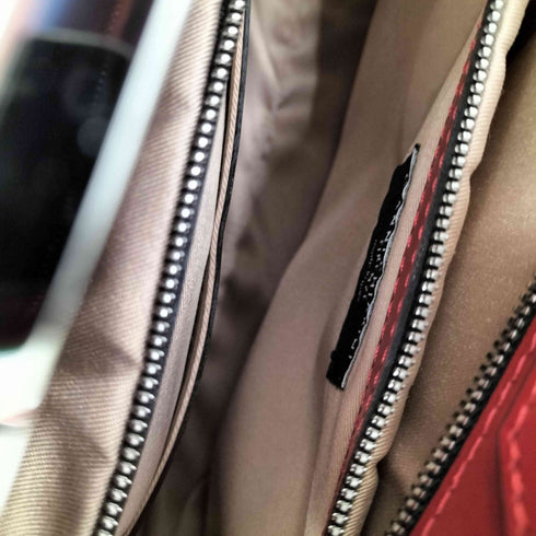 ジャンニキャリーニ GIANNI CHIARINI GENIUNE LEATHER イタリア製 2WAY レザー ハンド バッグ ショルダー バッグ レディース