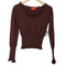 ヴィヴィアンウエストウッドレッドレーベル Vivienne Westwood RED LABEL ウール 薄手 フリルニット レディース JPN:2