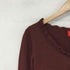 ヴィヴィアンウエストウッドレッドレーベル Vivienne Westwood RED LABEL ウール 薄手 フリルニット レディース JPN:2