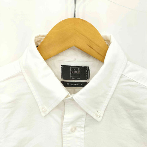 アイクベーハー IKE BEHAR USA製 FREEDOM FITS オックスフォード ボタン ダウン シャツ メンズ S