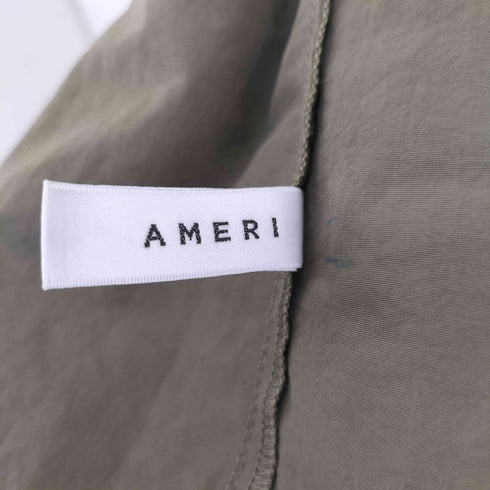 アメリ AMERI ラウンドミリタリーポンチョ レディース FREE