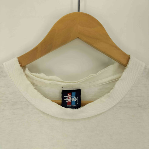 ステューシー Stussy 90S USA製 ブランドロゴ バックプリント S/S Tシャツ メンズ import:M