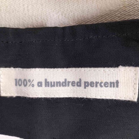 100% a hundred percent ノーカラーブルゾン レディース