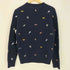 ポロラルフローレン POLO RALPH LAUREN 現行タグ ラグビー刺繍 ウールコットン ニット レディース import:L