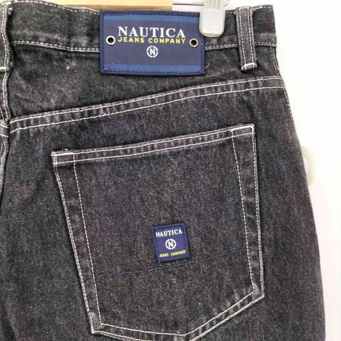 ノーティカ NAUTICA 90s ブラック バギーデニム メンズ 32