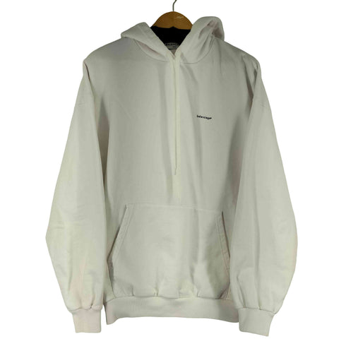 バレンシアガ BALENCIAGA 17AW Small Logo Print Pullover Hoodie メンズ import:XS