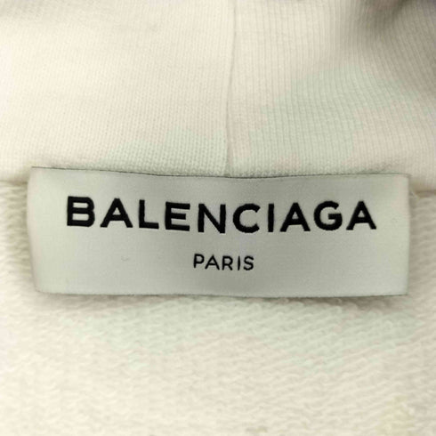 バレンシアガ BALENCIAGA 17AW Small Logo Print Pullover Hoodie メンズ import:XS