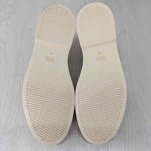 ザラ ZARA カジュアルレザーローファー スウェード メンズ 40