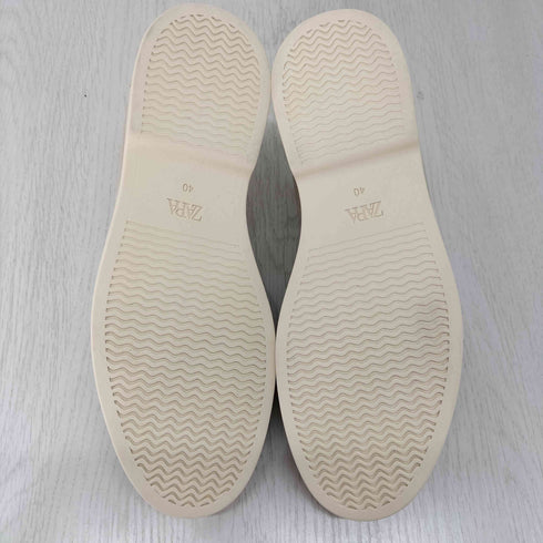 ザラ ZARA カジュアルレザーローファー スウェード メンズ 40