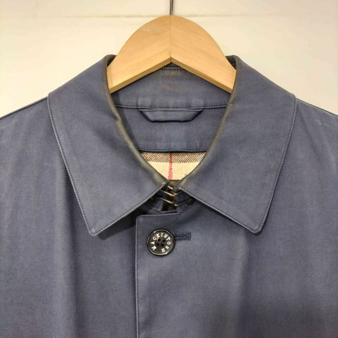 マッキントッシュロンドン Mackintosh LONDON ゴム引き チェック ライナー ステンカラー コート メンズ LL