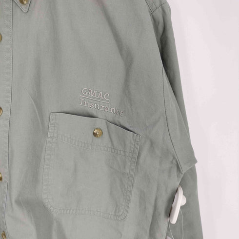 リー Lee GMAC Insurance刺繍 長袖ボタンダウンシャツ メンズ import:XL