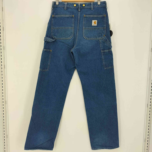 カーハート Carhartt 日本製 サスペンダーボタン デニム ダブルニー ペインターパンツ メンズ 34×34