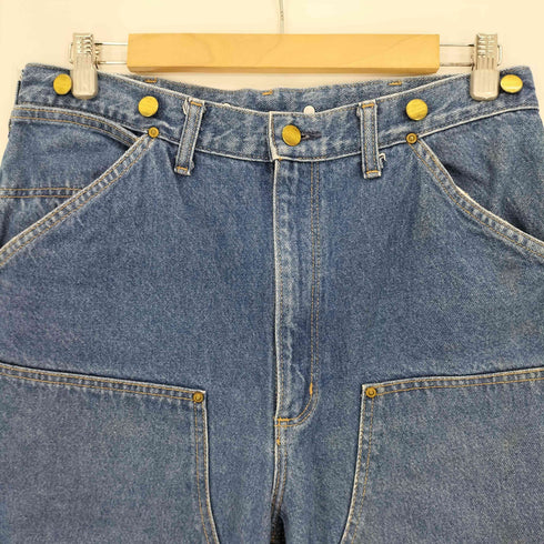 カーハート Carhartt 日本製 サスペンダーボタン デニム ダブルニー ペインターパンツ メンズ 34×34