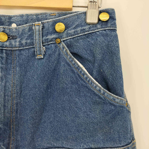 カーハート Carhartt 日本製 サスペンダーボタン デニム ダブルニー ペインターパンツ メンズ 34×34
