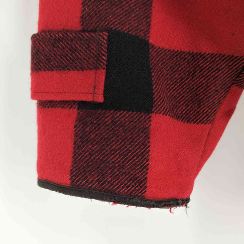 ウールリッチ WOOLRICH 70S 白タグ バッファローチェック マッキーノジャケット ビッグサイズ メンズ US:44