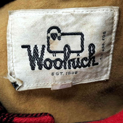 ウールリッチ WOOLRICH 70S 白タグ バッファローチェック マッキーノジャケット ビッグサイズ メンズ US:44