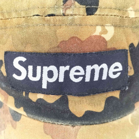 シュプリーム Supreme OLD BOX LOGO ボックスロゴ 迷彩 ミリタリー キャンプ キャップ メンズ