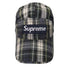 シュプリーム Supreme OLD BOX LOGO ボックスロゴ チェック柄 キャンプ キャップ メンズ
