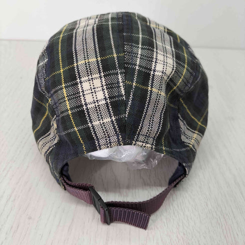 シュプリーム Supreme OLD BOX LOGO ボックスロゴ チェック柄 キャンプ キャップ メンズ