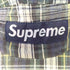 シュプリーム Supreme OLD BOX LOGO ボックスロゴ チェック柄 キャンプ キャップ メンズ