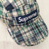 シュプリーム Supreme OLD BOX LOGO ボックスロゴ チェック柄 キャンプ キャップ メンズ