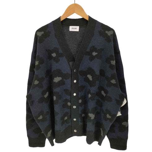 OPULENCE フラワー レオパードカーディガン メンズ FREE