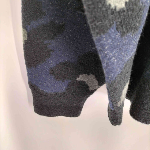 OPULENCE フラワー レオパードカーディガン メンズ FREE