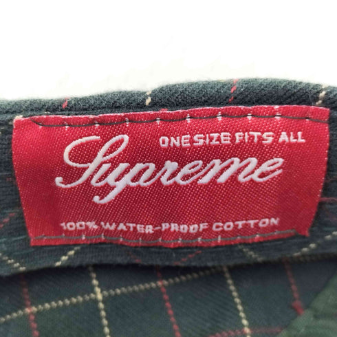シュプリーム Supreme OLD チェック ロングビル キャップ メンズ