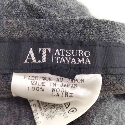 アツロウタヤマ ATSURO TAYAMA ウールセミフレアパンツ レディース JPN:M