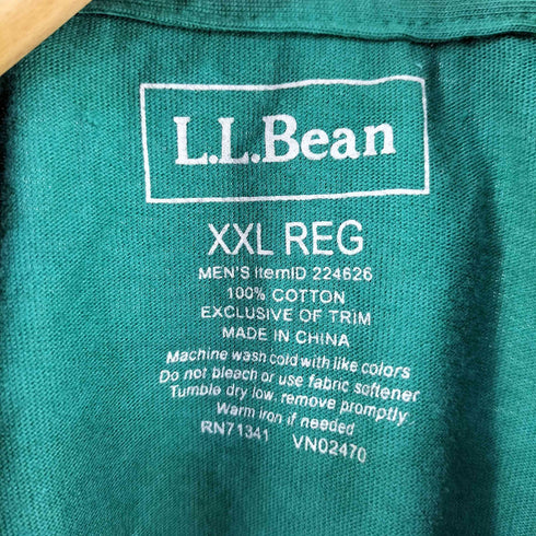 エルエルビーン L.L.Bean ヘンリーネックTシャツ メンズ JPN:XXL