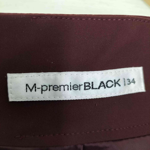 m-premierblack デザインポリスカート レディース JPN:34