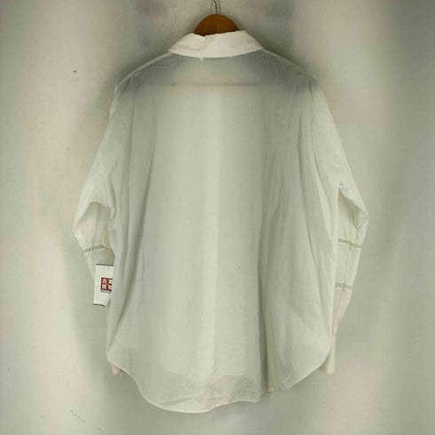 ザラ ZARA 比翼ボタン L/S シャツ レディース import:M
