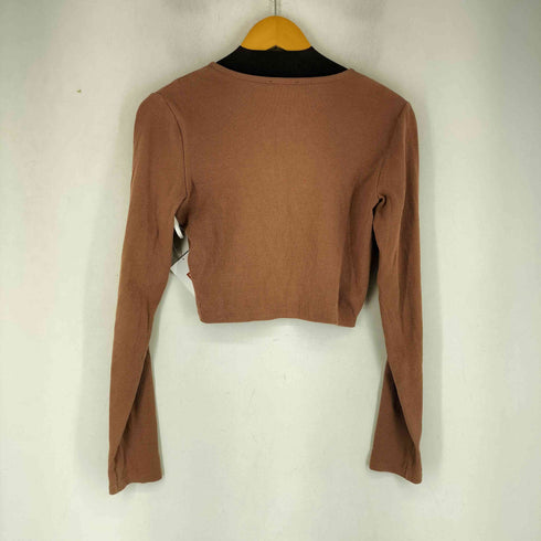 ザラ ZARA コットンニット カーディガン レディース import:M