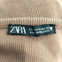 ザラ ZARA コットンニット カーディガン レディース import:M