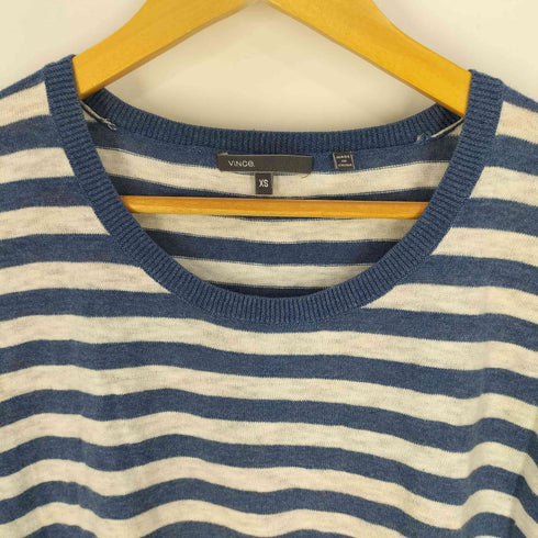 ヴィンス VINCE コットン ボーダーニット レディース import:XS