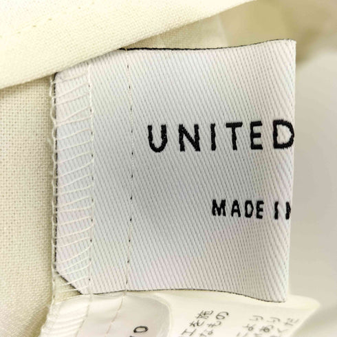 ユナイテッドトウキョウ UNITED TOKYO レイヤープリーツカラーブラウス レディース FREE