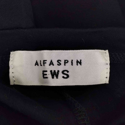 ALFASPIN EWS ノーカラーカーディガン レディース M