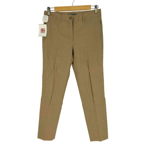 セオリーリュクス theory luxe RINSIN ECO CRUNCH WASH リネン ストレッチ テーパード パンツ レディース JPN:40