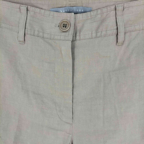 セオリーリュクス theory luxe RINSIN ECO CRUNCH WASH リネン ストレッチ テーパード パンツ レディース JPN:40