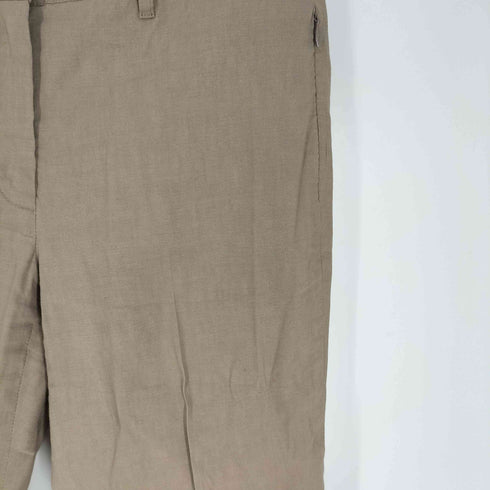 セオリーリュクス theory luxe RINSIN ECO CRUNCH WASH リネン ストレッチ テーパード パンツ レディース JPN:40