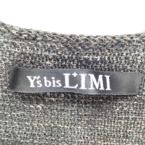 ワイズビスリミ Ys bis LIMI リネン混 半袖カーディガン レディース S