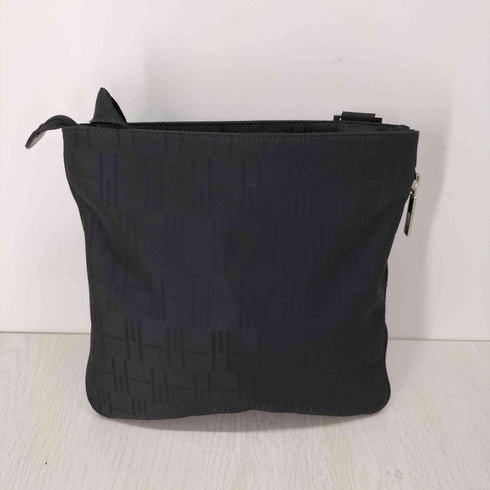 ミッソーニ MISSONI 総柄 ナイロン レザーコンビ ショルダーバッグ メンズ