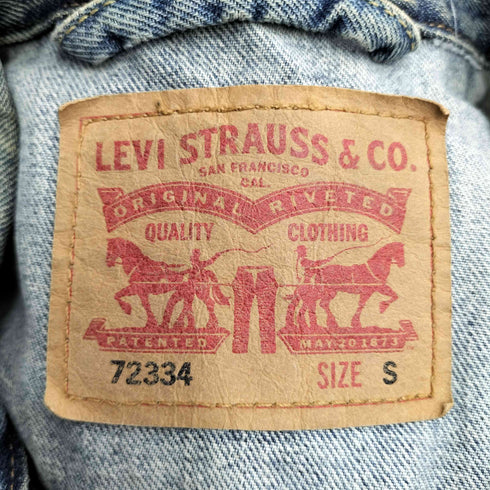 リーバイス Levis ボタン裏3937 TYPE3トラッカージャケット メンズ JPN:S