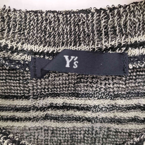ワイズ Ys ボーダー ニットカットソー レディース