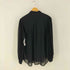 ブラックコムデギャルソン BLACK COMME des GARCONS 21SS Gathered sleeve see-through blouse ギャザースリーブ シースルー ブラウス レディース JPN:XL